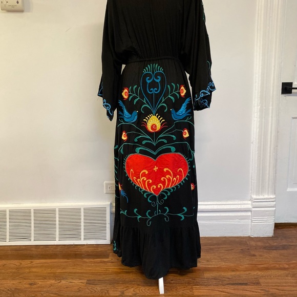 Handmade Boho Maxi Dress - One of a kind. Never before worn - Picture 3 of 3